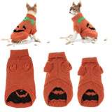 Maxbell Maxbell Halloween Dog Woven Sweater Winter Apparel Party Costume Jumpsuit Clothes XS