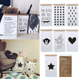 Maxbell Heavy Kraft Paper Storage Bag Laundry Clothes Toy Bag 1# - Aladdin Shoppers