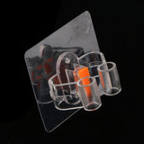 Maxbell Self-adhesive Broom Mop Holder Repeating Used Mop Broom Clip Hanger Clear - Aladdin Shoppers