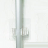 Maxbell Self-adhesive Broom Mop Holder Repeating Used Mop Broom Clip Hanger Clear - Aladdin Shoppers