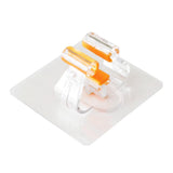 Maxbell Self-adhesive Broom Mop Holder Repeating Used Mop Broom Clip Hanger Clear