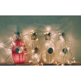 Maxbell LED String Fairy Light Battery Operated Decorative Light 10LEDs White - Aladdin Shoppers