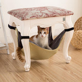 Maxbell Maxbell Reversible Pet Hammock Small Animals Hanging Bed Pad Pet Cage Comforter S Beige