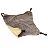Maxbell Maxbell Reversible Pet Hammock Small Animals Hanging Bed Pad Pet Cage Comforter S Beige