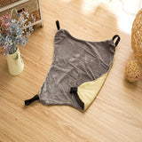 Maxbell Maxbell Reversible Pet Hammock Small Animals Hanging Bed Pad Pet Cage Comforter S Beige