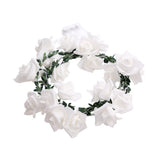 Maxbell Maxbell 20LEDs Green Rattan Rose String Fairy Light 2.2m Garland Fairy Light Warm White