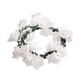 Maxbell Maxbell 20LEDs Green Rattan Rose String Fairy Light 2.2m Garland Fairy Light White