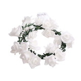 Maxbell 20LEDs Green Rattan Rose String Fairy Light 2.2m Garland Fairy Light White - Aladdin Shoppers