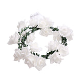 Maxbell 20LEDs Green Rattan Rose String Fairy Light 2.2m Garland Fairy Light White - Aladdin Shoppers