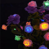 Maxbell 20LEDs Green Rattan Rose String Fairy Light 2.2m Garland Fairy Light Colorful - Aladdin Shoppers