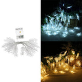 Maxbell 20 Head LED Transparent Pineapple Shape Battery Box Light String Warm White - Aladdin Shoppers