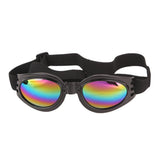 Maxbell Maxbell Foldable Adjustable Pet Dog Sunglasses UV Protection Eye Wear Protection Black