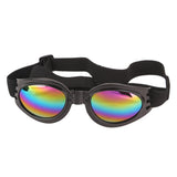 Maxbell Maxbell Foldable Adjustable Pet Dog Sunglasses UV Protection Eye Wear Protection Black