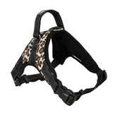 Maxbell Maxbell Pet Dog Saddle Vest Harness Chest Strap Padded Walking Harness Leopard_L
