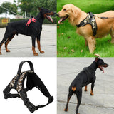 Maxbell Maxbell Pet Dog Saddle Vest Harness Chest Strap Padded Walking Harness Leopard_L