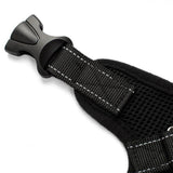Maxbell Maxbell Breathable Pet Dog Saddle Mesh Vest Harness Padded Chest Strap  Black_M
