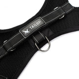 Maxbell Maxbell Breathable Pet Dog Saddle Mesh Vest Harness Padded Chest Strap  Black_M