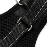 Maxbell Maxbell Breathable Pet Dog Saddle Mesh Vest Harness Padded Chest Strap  Black_M