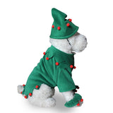 Maxbell Maxbell Dog Xmas Dress Up Clown Cosplay Cotume Winter Apparel Fun Garment 24cm