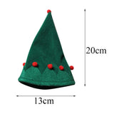 Maxbell Maxbell Dog Xmas Dress Up Clown Cosplay Cotume Winter Apparel Fun Garment 24cm