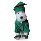 Maxbell Maxbell Dog Xmas Dress Up Clown Cosplay Cotume Winter Apparel Fun Garment 24cm
