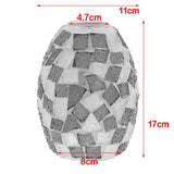 Maxbell 1Pcs Retro Mosaic Style Multicolour Ceiling Pendant Light Shade Lampshade Chandelier Colorful Glass Lampshade Art Suspension Light #5 - Aladdin Shoppers