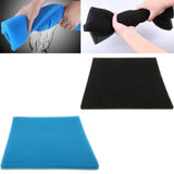 Maxbell Maxbell Fish Tank Aquarium Bio Filter Foam Pond Filtration Sponge Pad 2cm Black