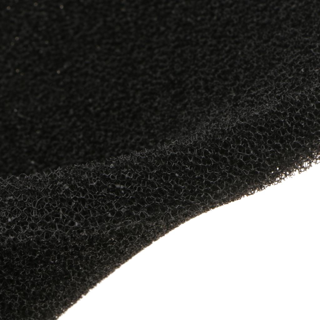 Maxbell Maxbell Fish Tank Aquarium Bio Filter Foam Pond Filtration Sponge Pad 2cm Black