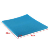 Maxbell Maxbell Fish Tank Aquarium Bio Filter Foam Pond Filtration Sponge Pad 2cm Blue