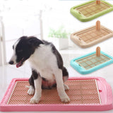 Maxbell Maxbell Pet Trainer Toilet Training Pee Grid Pad Dog Urinal Potty With Pillar Coffee