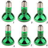 Maxbell Maxbell Infrared Reptile UVA Lamp Heating Light Lamp Bulb for Lizard Snake E27 Green 25W