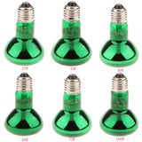 Maxbell Maxbell Infrared Reptile UVA Lamp Heating Light Lamp Bulb for Lizard Snake E27 Green 25W