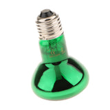 Maxbell Maxbell Infrared Reptile UVA Lamp Heating Light Lamp Bulb for Lizard Snake E27 Green 25W