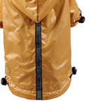 Maxbell Reflective Fleece Lined Raincoat Jacket Poncho for Small Dog Pet Clothes XS Yellow