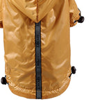Maxbell Reflective Fleece Lined Raincoat Jacket Poncho for Small Dog Pet Clothes XXL Yellow