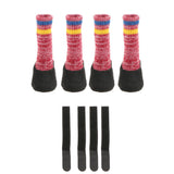 Maxbell Maxbell Anti-slip Pet Dog Socks Shoes Boots Warm Cotton Socks Paw Protector Red_XS