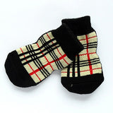 Maxbell Maxbell 4Pcs Pet Dog Socks Anti Slip Knit Weave Cat Puppy Indoor Bottom Sock S