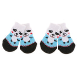 Maxbell 8x Pet Dog Socks Dog Floor Grip Socks Shoes Boots Non Slip Protector Socks S