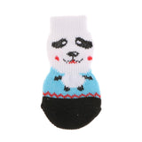 Maxbell 8x Pet Dog Socks Dog Floor Grip Socks Shoes Boots Non Slip Protector Socks S