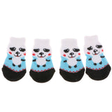 Maxbell 8x Pet Dog Socks Dog Floor Grip Socks Shoes Boots Non Slip Protector Socks S