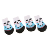 Maxbell 8x Pet Dog Socks Dog Floor Grip Socks Shoes Boots Non Slip Protector Socks S
