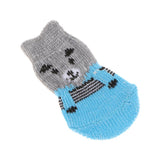Maxbell 8x Pet Dog Socks Dog Floor Grip Socks Shoes Boots Non Slip Protector Socks S