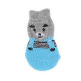 Maxbell 8x Pet Dog Socks Dog Floor Grip Socks Shoes Boots Non Slip Protector Socks S
