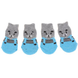 Maxbell 8x Pet Dog Socks Dog Floor Grip Socks Shoes Boots Non Slip Protector Socks S