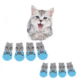 Maxbell 8x Pet Dog Socks Dog Floor Grip Socks Shoes Boots Non Slip Protector Socks S