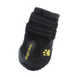 Maxbell Maxbell 4-Pack Pet Dog Waterproof Rain Shoes Snow Boots with Rugged Sole S Black