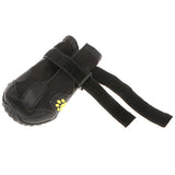 Maxbell Maxbell 4-Pack Pet Dog Waterproof Rain Shoes Snow Boots with Rugged Sole M Black