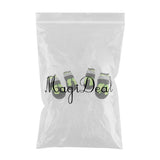 Maxbell Maxbell 4-Pack Pet Dog Reflective Rain Shoes Snow Boots Rubber Rugged Sole L Green