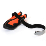 Maxbell Maxbell 4-Pack Pet Dog Reflective Rain Shoes Snow Boots Rubber Rugged Sole M Orange