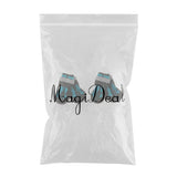 Maxbell Maxbell 4-Pack Pet Dog Reflective Rain Shoes Snow Boots with Rubber Anti Skid Sole S Blue
